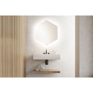 Espelho Com Led Samabaia Bivolt 52x60cm Astra