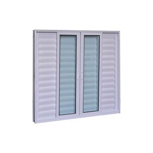 Veneziana Rubi Branco 6 Folhas Sem Grade 100x120 Esquadrifazio