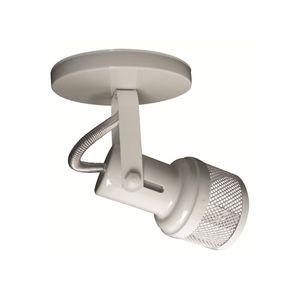 Spot Tela Branco Para 1 Lâmpada Kin Home