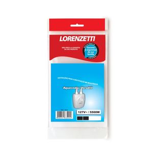 Resistência Aquecedor Versátil 755e 5500w/6400w 127v Lorenzetti