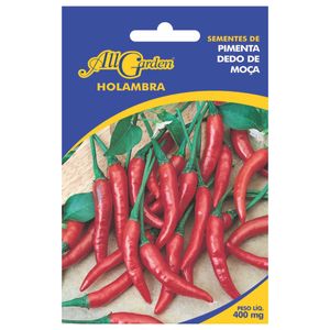 Semente Pimenta Dedo De Moça All Garden