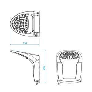 Ducha Acqua Jet Ultra Eletrônica Branco 220v 6800w Lorenzetti