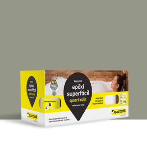 Rejunte Epóxi Superfácil 1kg  Verde Quartzolit