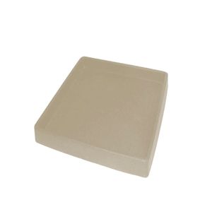 Prato Quadrado 30cm Cimento Japi