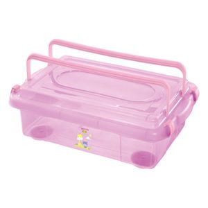 Organizador Plástico 8.6l Rosa Sanremo