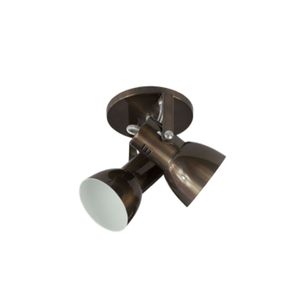 Spot Cone Onix Para 2 Lâmpadas Kin Home