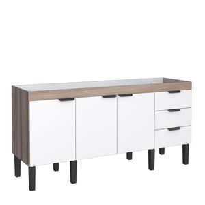 Gabinete Flamingo 1.74m Tamarindo Branco Cozimax