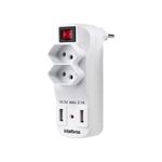 Adaptador_2_Tomadas_E_2_Usb_Eac_1002_Intelbras_102580002jpg