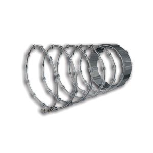 Kit Cerca Concertina Galvanizada Para Muro 45cmx5m Alge