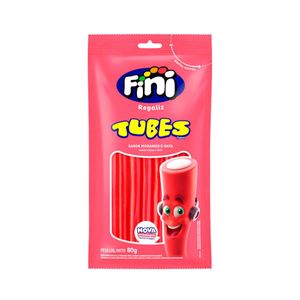 Tubes Morango 80g Fini