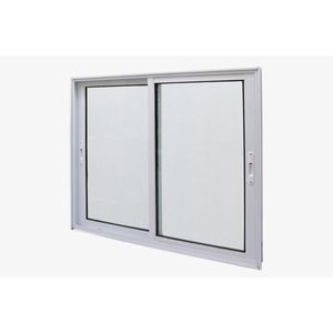 Janela Rubi Branco 2 Folhas Sem Grade 100x120 Esquadrifazio