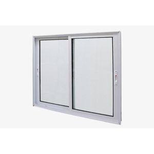 Janela Rubi Branco 2 Folhas Sem Grade 100x150 Esquadrifazio