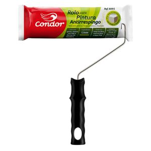 Rolo De Lã Antirrespingo 15cm Com Suporte 8095 Condor