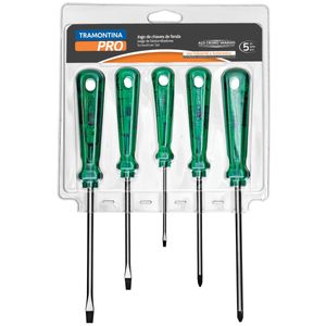 Jogo Chave De Fenda 5 Peças Philips Pro Tramontina