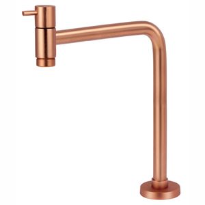 Torneira Lavatório 1196 Cisne Jr Cuba Apoio 20cm Rose Fosco Forusi