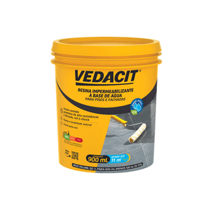 Resina Impermeabilizante Base Água 900ml Vedacit