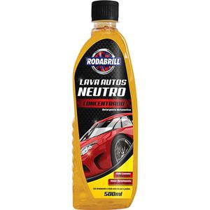 Lava Autos Neutro Concetrado 500ml Rodabril Interbrilho
