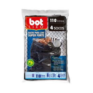 Saco De Lixo Super Forte 110 Litros Lafra