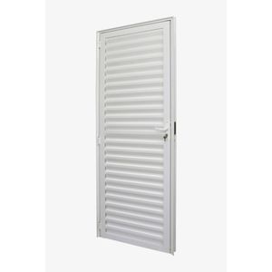 Porta Onix Branco Palheta 210x90 Direito Esquadrifazio