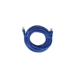 Patch Cord Cftv 10m Azul Dual Comp