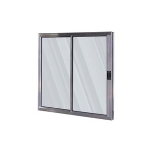 Janela Safira Brilhante 2 Folhas Sem Grade 100x120 Esquadrifazio