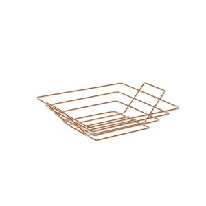 Fruteira De Mesa Quadrada Rose Arthi