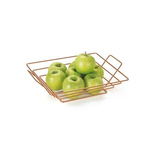 Fruteira De Mesa Quadrada Rose Arthi