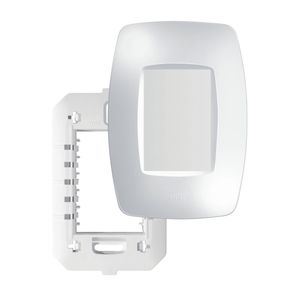 Placa Elegance 4x2 Cega Com Suporte Fame