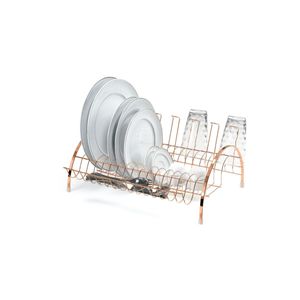 Escorredor De Louça Fantastik Com Porta Copos Rose Arthi