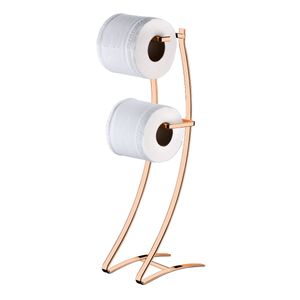 Suporte Para Papel Higiênico De Chão Rose Gold Future