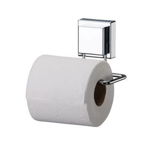 Suporte Para Papel Higiênico Inox Com Ventosa Cromado Future
