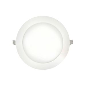 Plafon Superled Embutir 12w 4000k Redondo Bivolt Ourolux