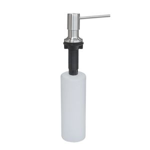 Dosador De Sabão Em Aço Inox Com Recipiente Plástico 500ml Tramontina