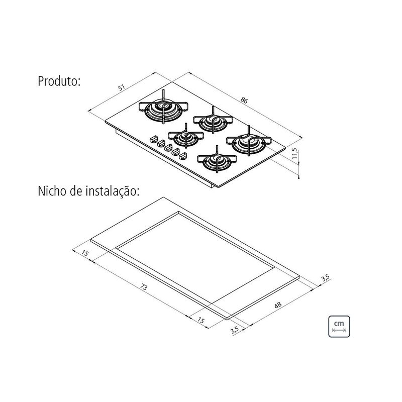 Cooktop_A_Gs_Vidro_5_Queimadores_86x51cm_Bivolt_Branco_Penta_Side_Plus_W_5gg_Tri_Perfecta_Tramontina_103549306jpg