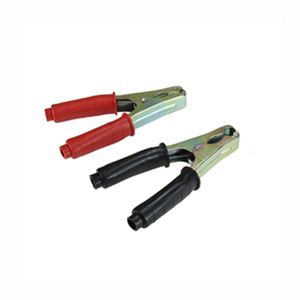 Garra Jacaré Bateria 100a Grande Preto / Vermelho Com 2 Pares Dual Comp
