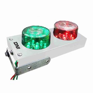 Semaforo Sinalizador Branco Para Garagens Bivolt Key West