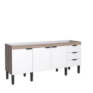 Gabinete Flamingo 1.94m Tamarindo Branco Cozimax