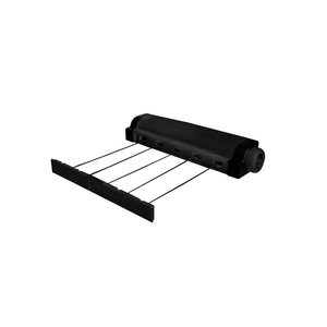 Varal Automático Rotoflex Black Com 5 Cordas 4.10m Secalux