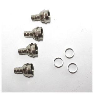 Conector Rg 59 F Com Anel Com 4 Peças Capte