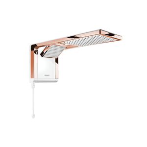 Chuveiro Acqua Duo Rose Gold Branco 6800w 220v Lorenzetti