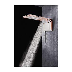 Chuveiro Acqua Duo Rose Gold Branco 6800w 220v Lorenzetti