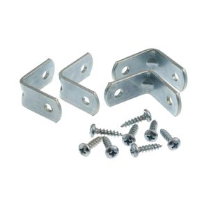 Cantoneira Zincada 30mm 4 Unidades Bemfixa