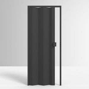 Porta Sanfonada Standard Preta 072x210 Permatti