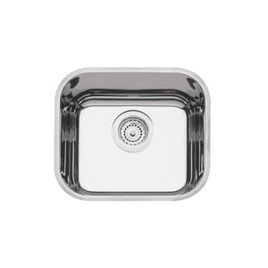 Cuba De Embutir Lavinia 40 Bl Em Aço Inox Alto Brilho 40x34cm Tramontina