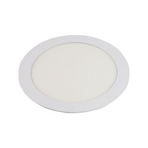 Painel Embutir Slim Led 12w 6500k Redondo Bivolt Branco Bronzearte