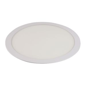 Painel Embutir Slim Led 18w 6500k Redondo Bivolt Branco Bronzearte