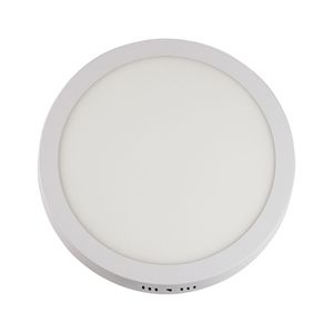 Painel Sobrepor Home Led 24w 6500k Redondo Bivolt Branco Bronzearte