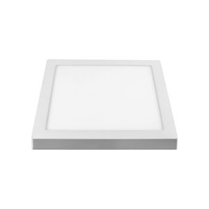Painel Sobrepor Home Led 12w 6500k Quadrado Bivolt Branco Bronzearte