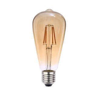 Lâmpada Filamento Led Pera 4w 2k Bivolt Bronzearte