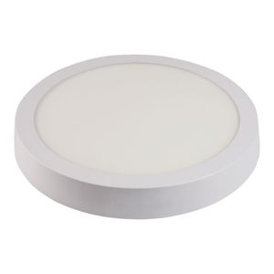 Painel Sobrepor Home Led 24w 4000k Redondo Bivolt Branco Bronzearte